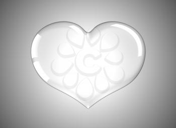 Royalty Free Clipart Image of a Heart Background