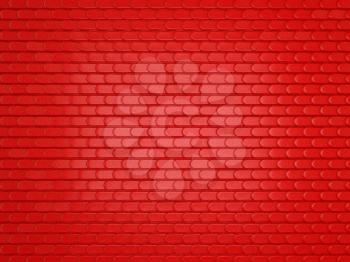 Red Leather stitched background with scales texture. useful for fashion and business