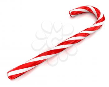 Royalty Free Clipart Image of a Candy Cane