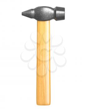 Royalty Free Clipart Image of a Hammer