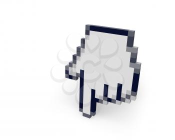 Royalty Free Clipart Image of a Cursor