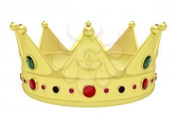 Royalty Free Clipart Image of a Crown