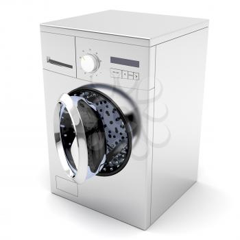 Royalty Free Clipart Image of a Washing Machine