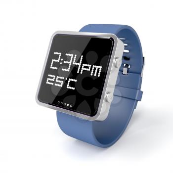 Royalty Free Clipart Image of a Smart Watch