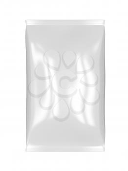 Royalty Free Clipart Image of a Foil Bag