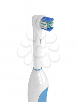 Royalty Free Clipart Image of an Electric Toothbrush