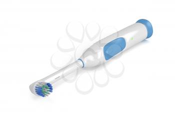 Royalty Free Clipart Image of an Electric Toothbrush