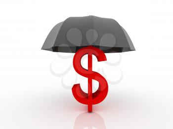 Financial Insurance, 3d insurance concept  
