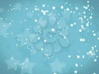 Royalty Free Clipart Image of a Star Background