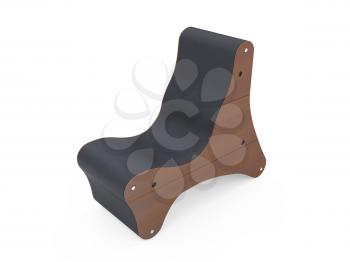 Royalty Free Clipart Image of a Chair