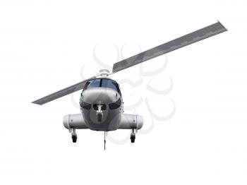 Royalty Free Clipart Image of a Helicopter