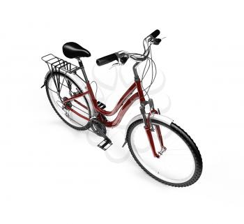 Royalty Free Clipart Image of a Bicycle