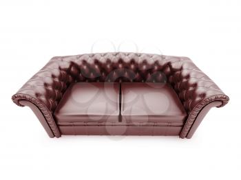 Royalty Free Clipart Image of a Couch