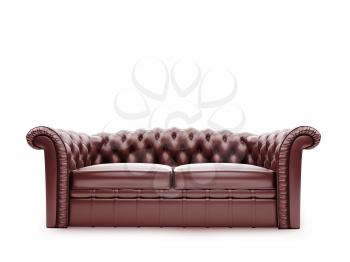 Royalty Free Clipart Image of a Couch