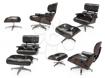 Royalty Free Clipart Image of Chairs