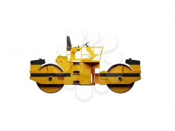 Royalty Free Clipart Image of a Construction Vehicle