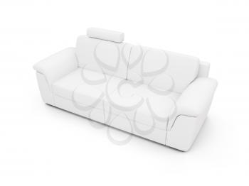 Royalty Free Clipart Image of a Couch