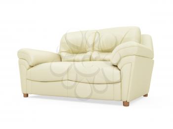 Royalty Free Clipart Image of a Couch