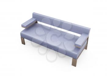 Royalty Free Clipart Image of a Bench