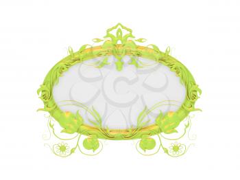 Royalty Free Clipart Image of a Frame