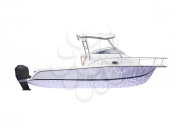 Royalty Free Clipart Image of a Boat