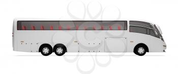 Royalty Free Clipart Image of a Bus