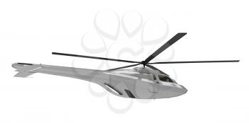 Royalty Free Clipart Image of a Helicopter