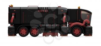 Royalty Free Clipart Image of a Truck