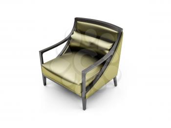 Royalty Free Clipart Image of an Armchair