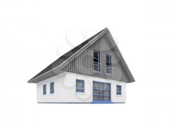 Royalty Free Clipart Image of a House