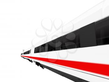 Royalty Free Clipart Image of a Train