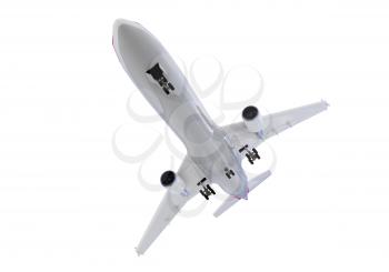 Royalty Free Clipart Image of an Airplane