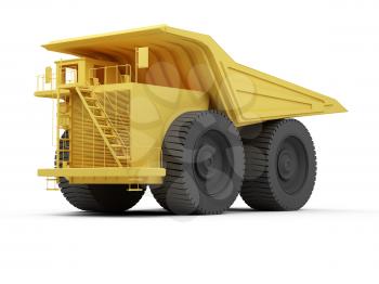 Royalty Free Clipart Image of a Truck