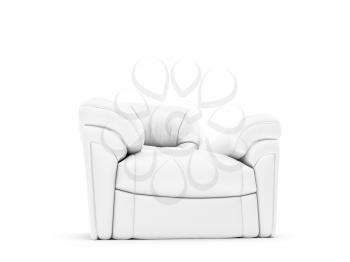 Royalty Free Clipart Image of an Armchair