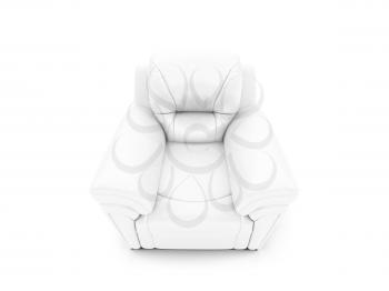 Royalty Free Clipart Image of an Armchair