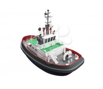 Royalty Free Clipart Image of a Boat