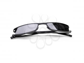 Royalty Free Clipart Image of a Pair of Sunglasses