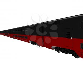 Royalty Free Clipart Image of a Train