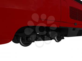 Royalty Free Clipart Image of a Train