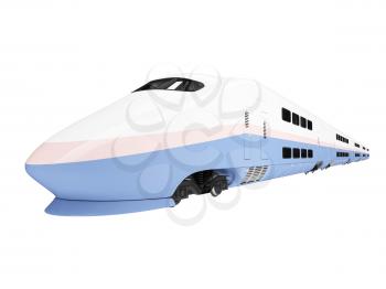 Royalty Free Clipart Image of a Train