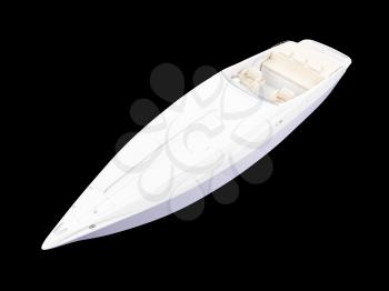 Royalty Free Clipart Image of a Boat