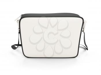 Royalty Free Clipart Image of a Leather Handbag