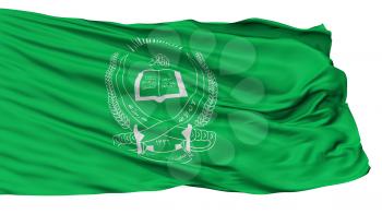 Jamiat E Islami Flag, Isolated On White Background, 3D Rendering