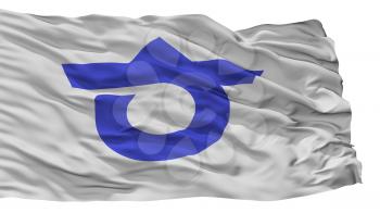 Chita City Flag, Country Japan, Aichi Prefecture, Isolated On White Background, 3D Rendering