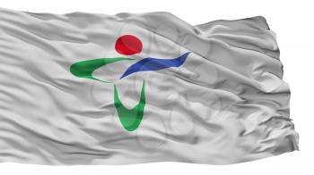 Tatsuno City Flag, Country Japan, Hyogo Prefecture, Isolated On White Background, 3D Rendering