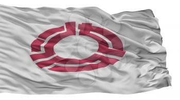 Yaizu City Flag, Country Japan, Shizuoka Prefecture, Isolated On White Background, 3D Rendering
