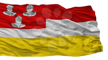 Eemnes City Flag, Country Netherlands, Isolated On White Background, 3D Rendering