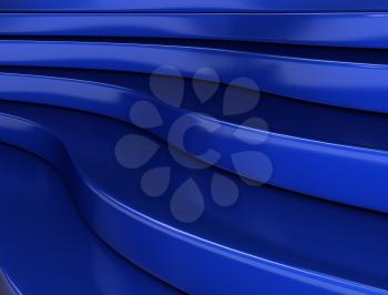 Royalty Free Clipart Image of an Abstract Blue Background