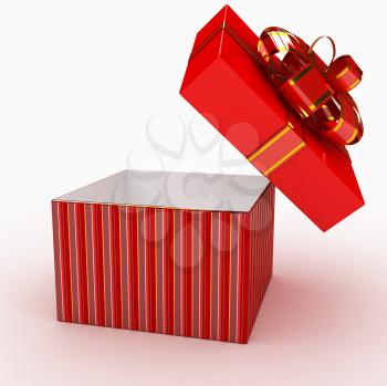 Royalty Free Clipart Image of a Present