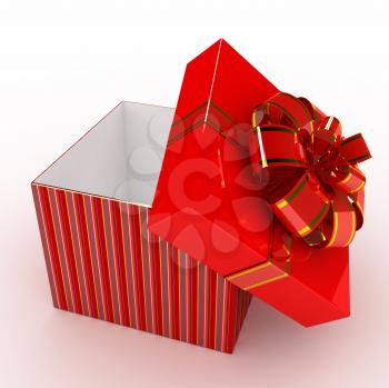 Royalty Free Clipart Image of a Present